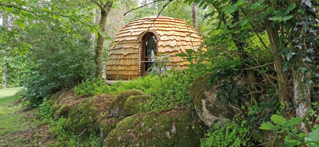 Camping De La Chagnee Saint-Aubin-le-Cloud Zimmer foto