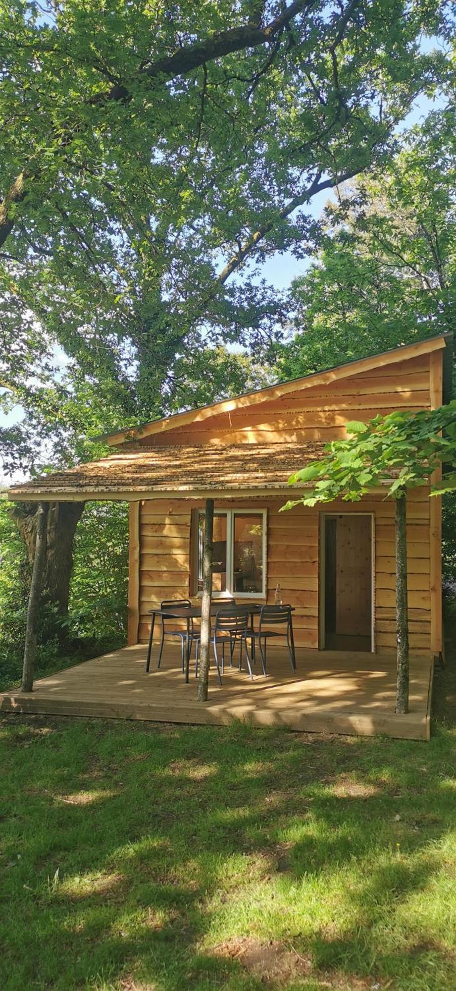 Camping De La Chagnee Saint-Aubin-le-Cloud Exterior foto