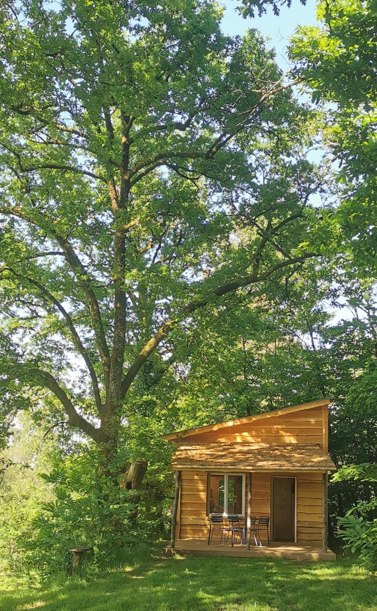 Camping De La Chagnee Saint-Aubin-le-Cloud Exterior foto